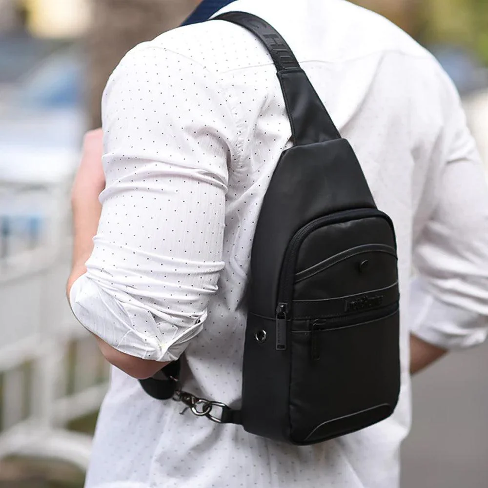 Arctic Hunter XB13001 Crossbody Bag - Black - Image 7