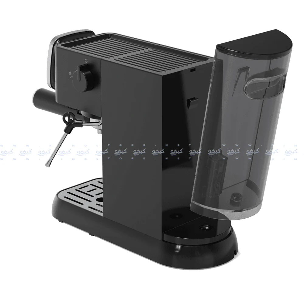 Arzum OKKA Solo Semi Automatic Espresso Coffee Maker OK0034-0500 1628W - Black Chrome - Image 6