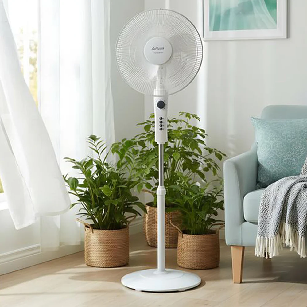 Arzum Okka Stand Fan Windream AR070-02 16 Inch - White - Image 4