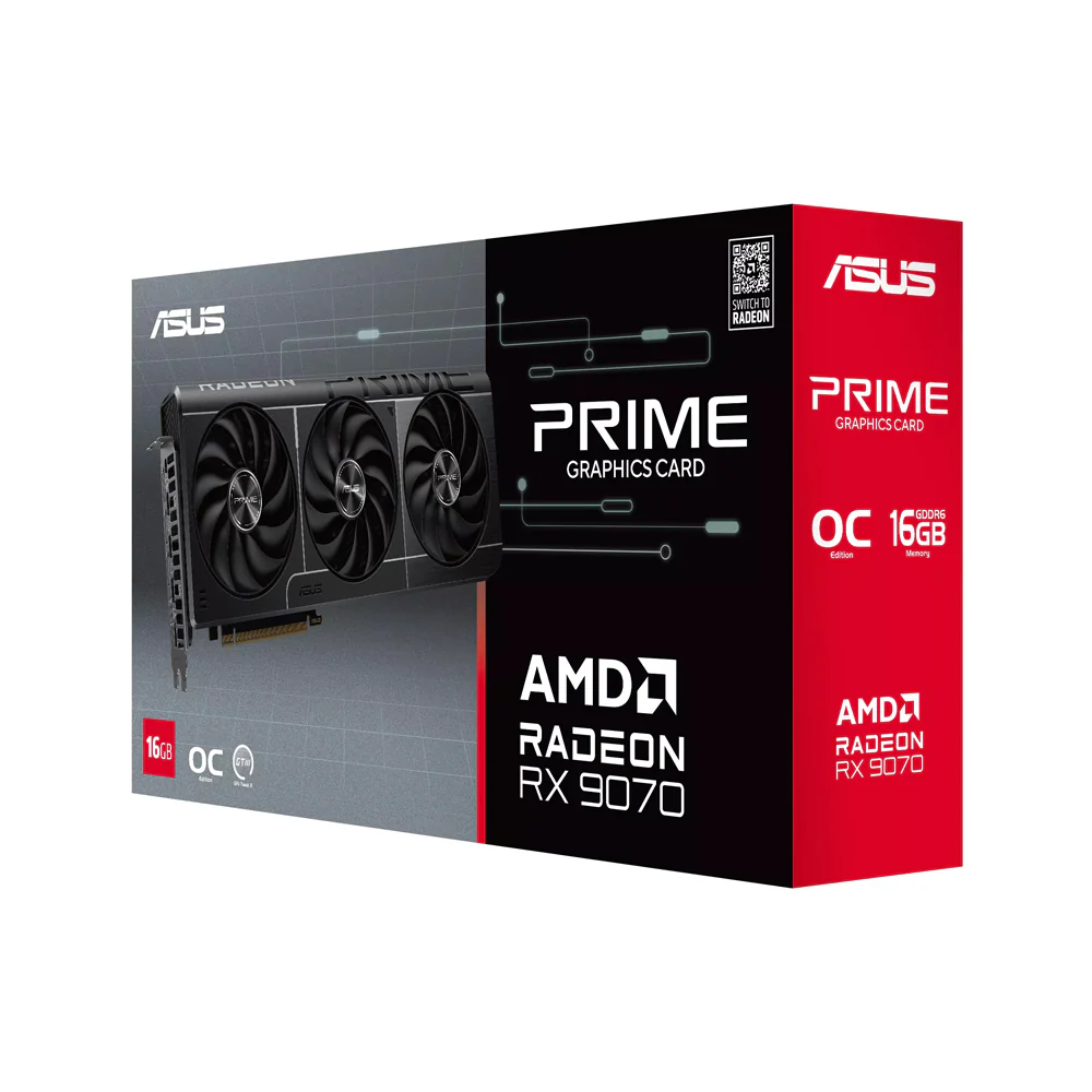 ASUS Prime Radeon RX 9070 OC 16GB GDDR6 Graphics Card - Image 11