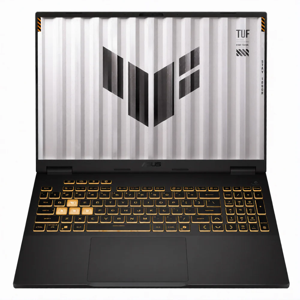 ASUS TUF Gaming F16 FX608JHR-RV057W Laptop (Intel Core i7-14650HX - 16GB Ram - M.2 NVMe 512GB - Nvidia RTX 5050 8GB - 16 Inch FHD+ IPS 165Hz - Win11) - Jaeger Gray - Image 4