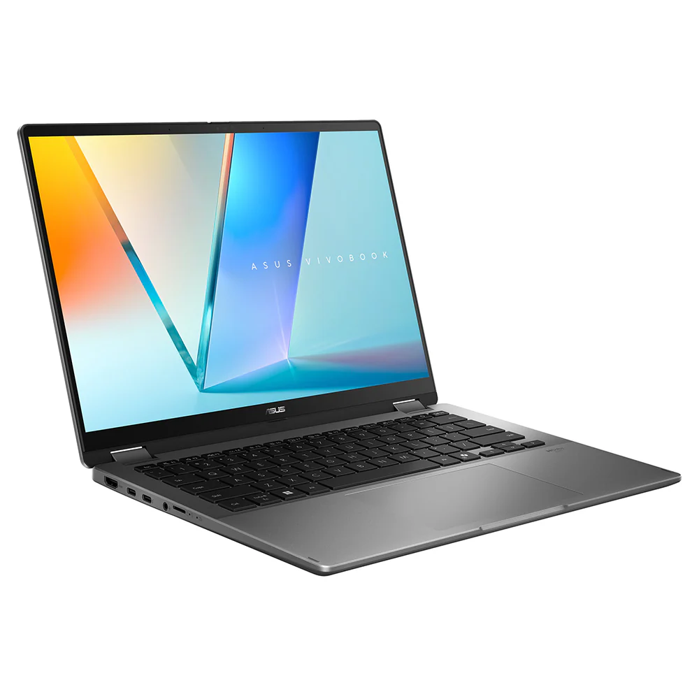 ASUS VivoBook Flip S14 TP3407SA-UL155W Laptop (Intel Core Ultra 5 226V - 16GB Ram - M.2 NVMe 512GB - Intel Arc 130V Graphics - 14.0 Inch WUXGA 60Hz - Win11) - Matte Gray - Image 4