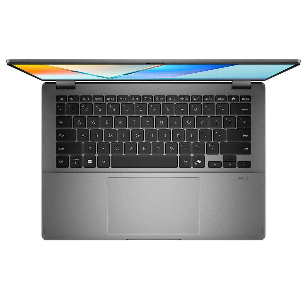 ASUS VivoBook Flip S14 TP3407SA-UL155W Laptop (Intel Core Ultra 5 226V - 16GB Ram - M.2 NVMe 512GB - Intel Arc 130V Graphics - 14.0 Inch WUXGA 60Hz - Win11) - Matte Gray - Image 7