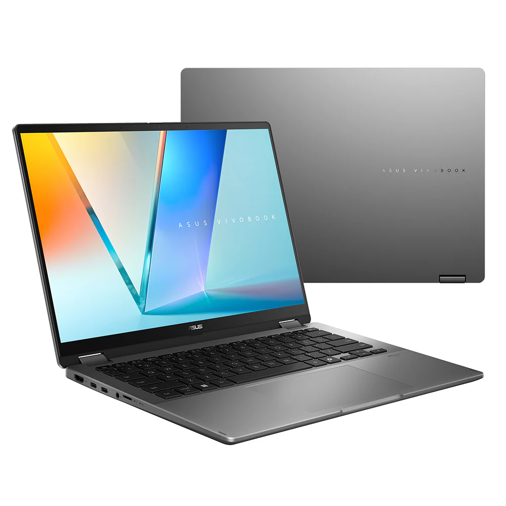 ASUS VivoBook Flip S14 TP3407SA-UL155W Laptop (Intel Core Ultra 5 226V - 16GB Ram - M.2 NVMe 512GB - Intel Arc 130V Graphics - 14.0 Inch WUXGA 60Hz - Win11) - Matte Gray - Image 8