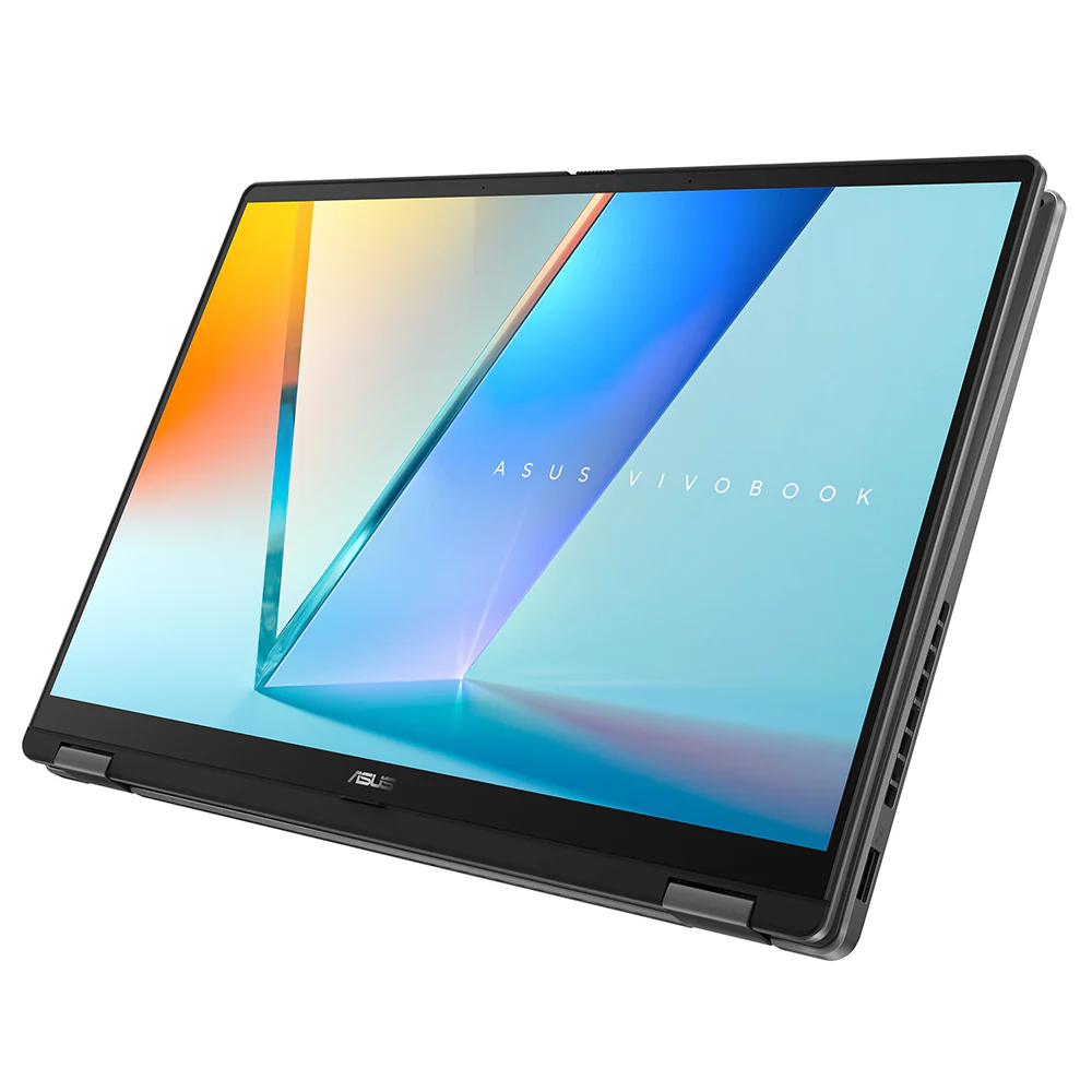 ASUS VivoBook Flip S14 TP3407SA-UL155W Laptop (Intel Core Ultra 5 226V - 16GB Ram - M.2 NVMe 512GB - Intel Arc 130V Graphics - 14.0 Inch WUXGA 60Hz - Win11) - Matte Gray - Image 9