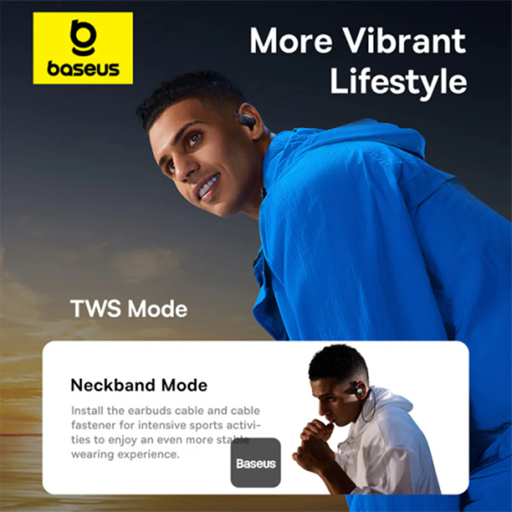 Baseus Eli Sport 1 Open-Ear TWS Earbuds - Image 25