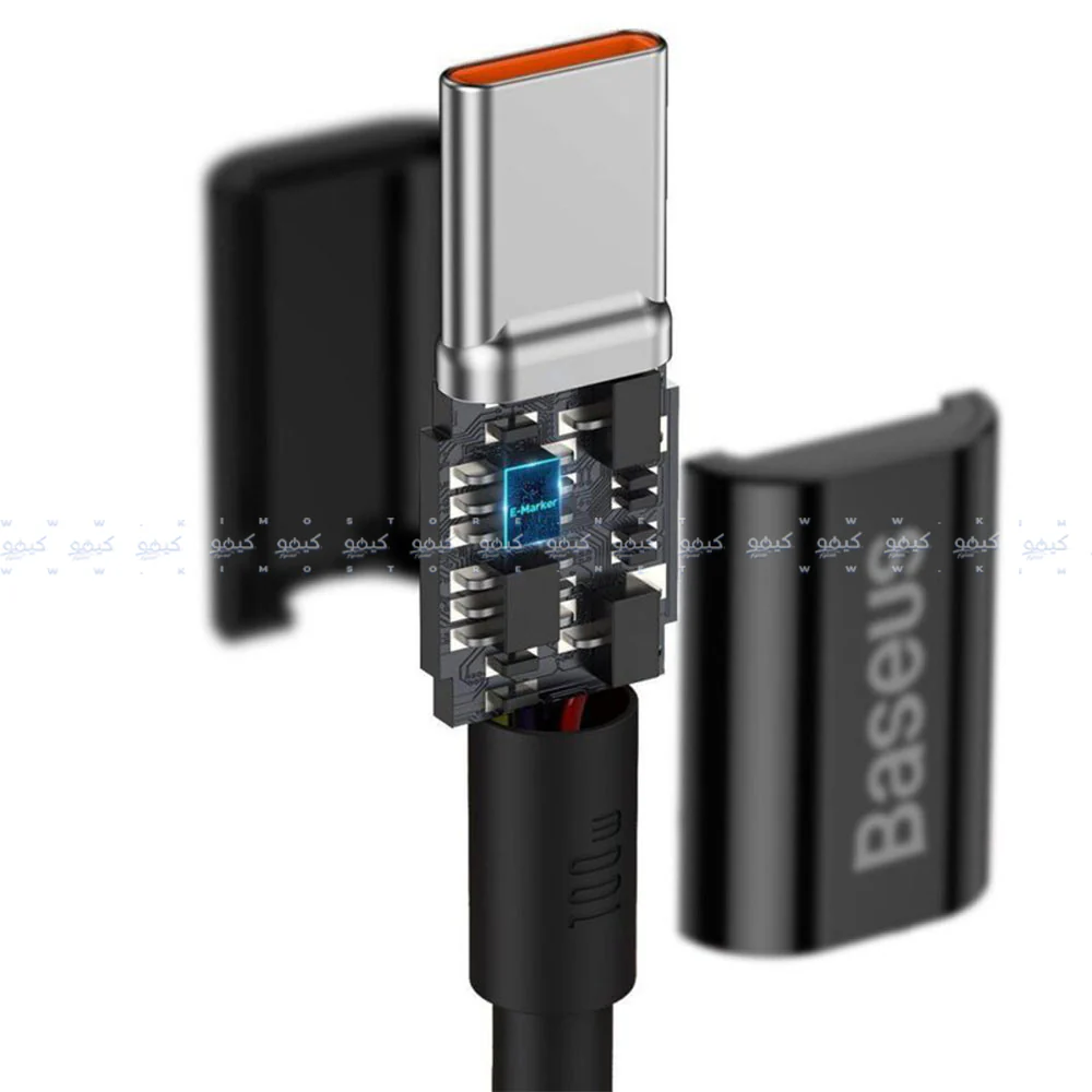 Baseus Superior Series CATYS-C01 Type-C To Type-C Cable 100W Fast Charging 2m - Black - Image 4