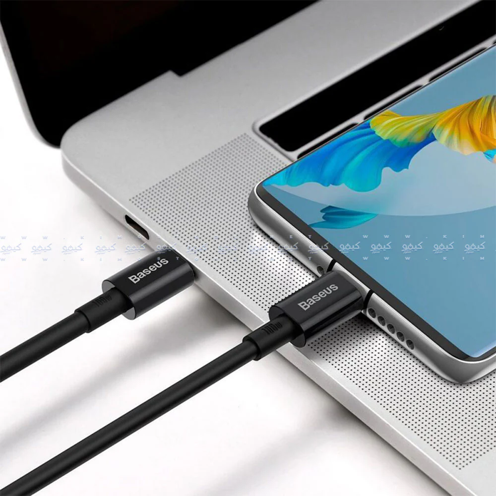 Baseus Superior Series CATYS-C01 Type-C To Type-C Cable 100W Fast Charging 2m - Black - Image 5
