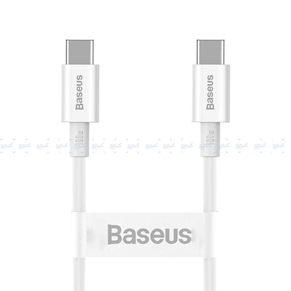 Baseus Superior Series CATYS-C02 Type-C To Type-C Cable 100W Fast Charging 2m - White
