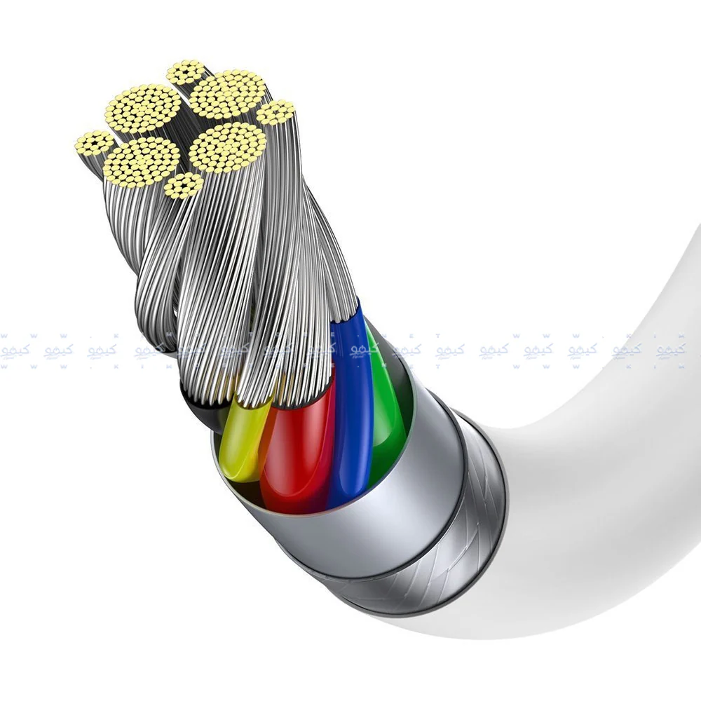 Baseus Superior Series CATYS-C02 Type-C To Type-C Cable 100W Fast Charging 2m - White - Image 5