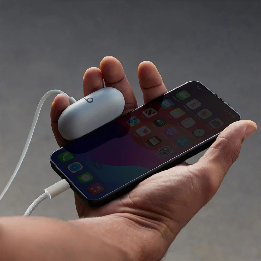 Beats Solo Buds MUVY3LL/A True Wireless Earbuds - Storm Gray - Image 11