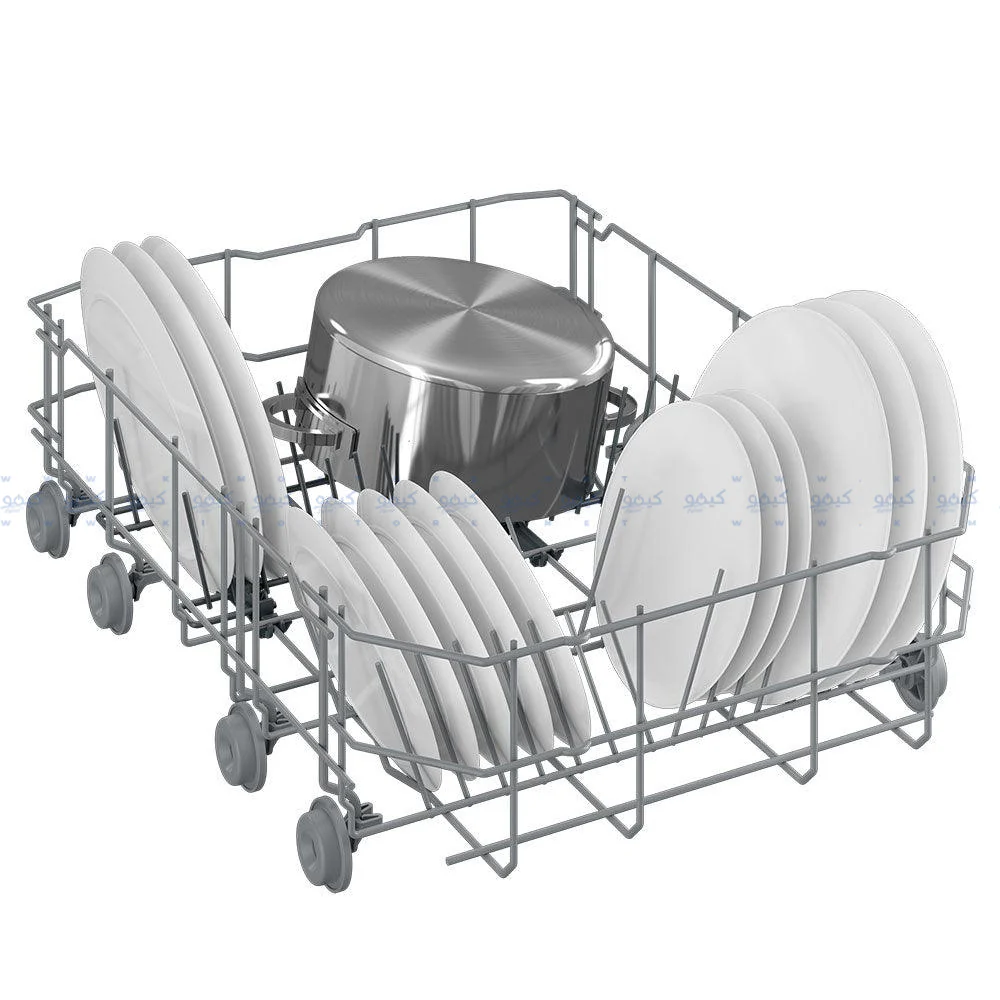 Beko Free Standing Dishwasher DVS05020S 10 Person 5 Program 45cm - Silver - Image 3