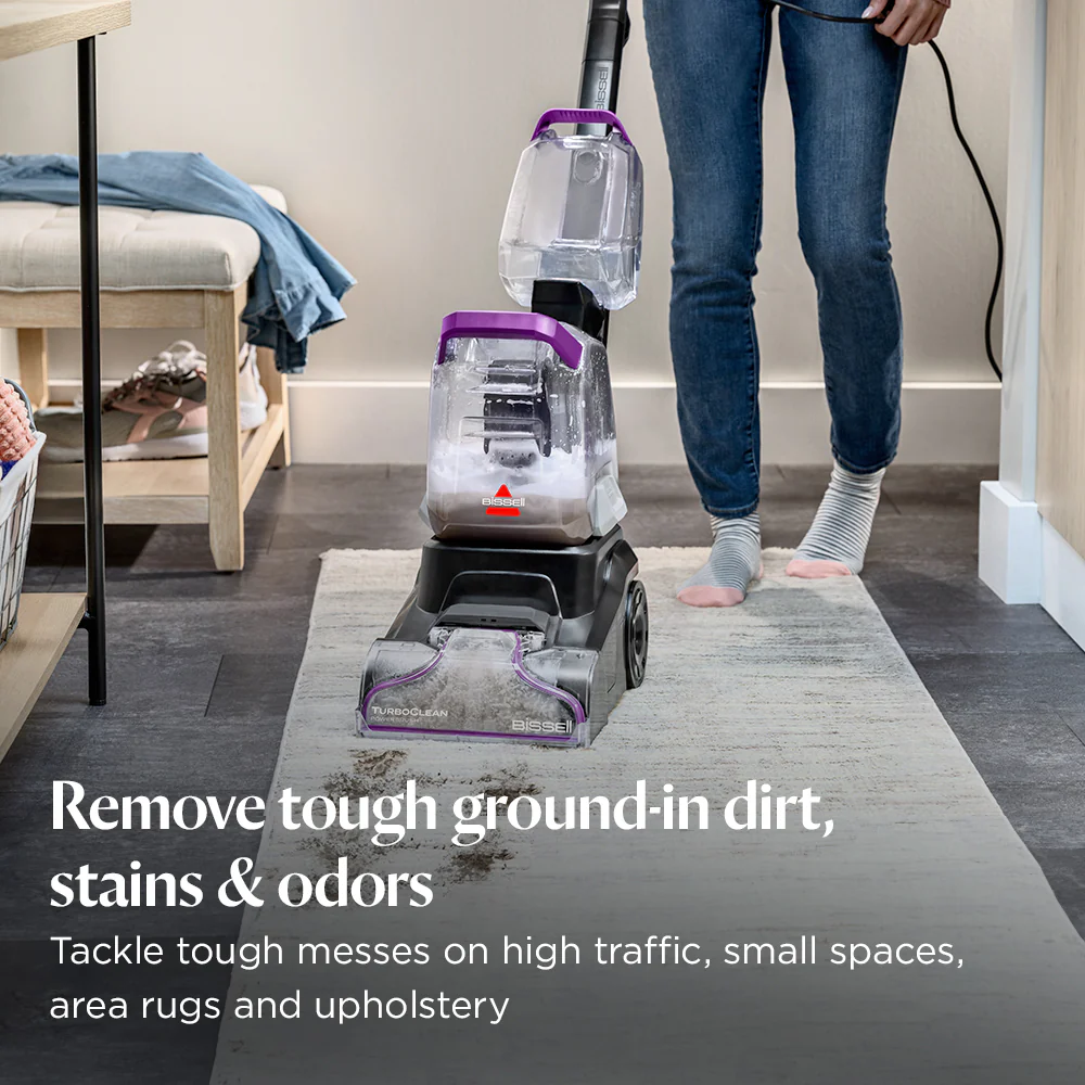 Bissell TurboClean PowerBrush Carpet & Upholster Cleaner 4058K 600W - Image 10