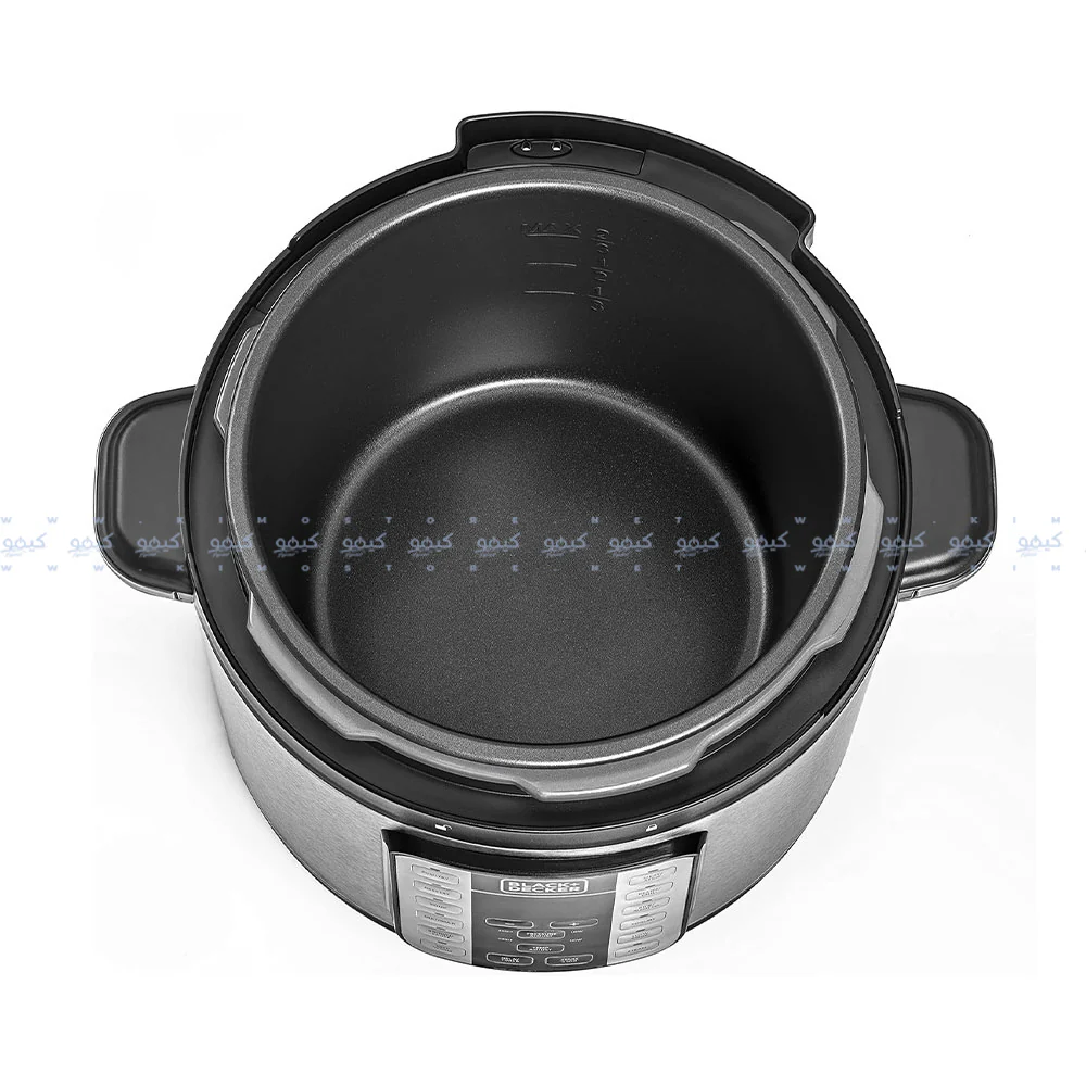 Black + Decker EZ Smart Steam Pot 7 In 1 Electric Pressure Cooker PCP1000-B5 6L 1000W - Image 4
