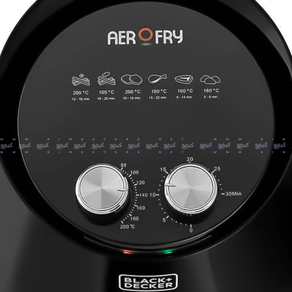 Black + Decker Air Fryer Aerofry AF350-B5 4.5L 1500W - Image 3