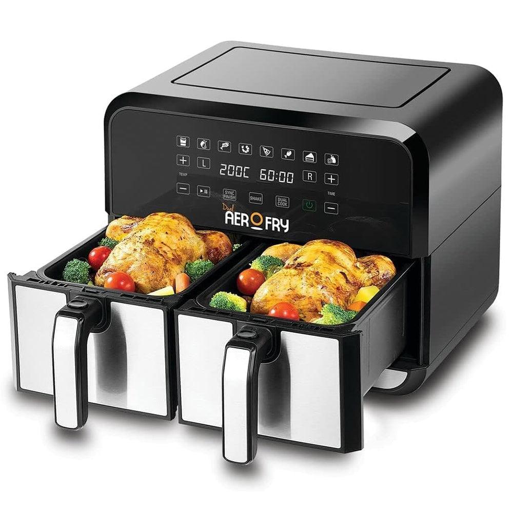 Black + Decker Air Fryer Aerofry DZAF1700-B5 4L+4L 1700W - Image 4
