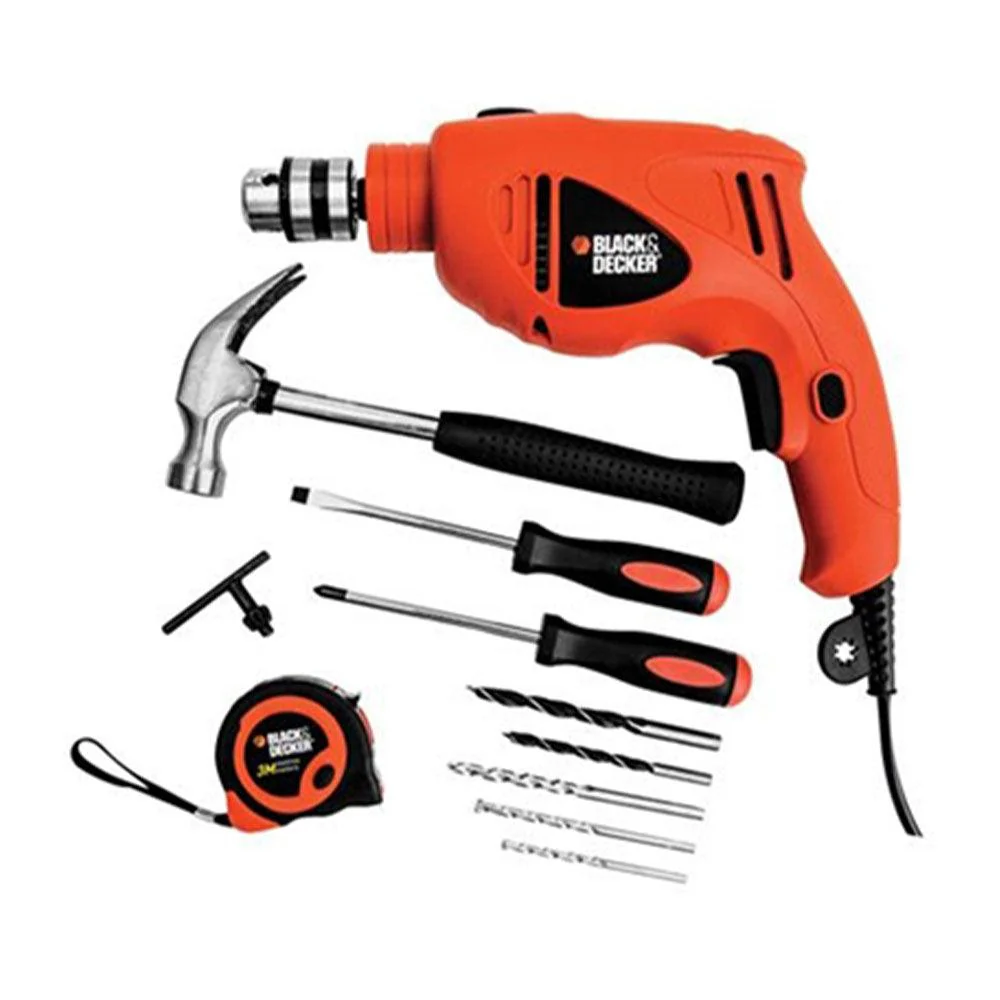 Black + Decker Drill HD5010KHA7-B5 500W - Image 2