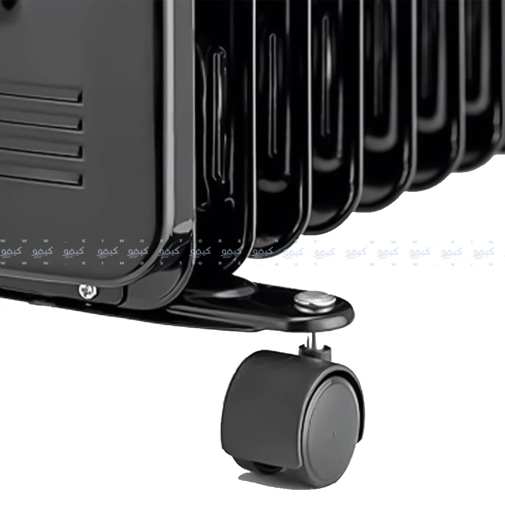 Black + Decker Electric Oil Heater OR011FD-B9 2500W - Image 2