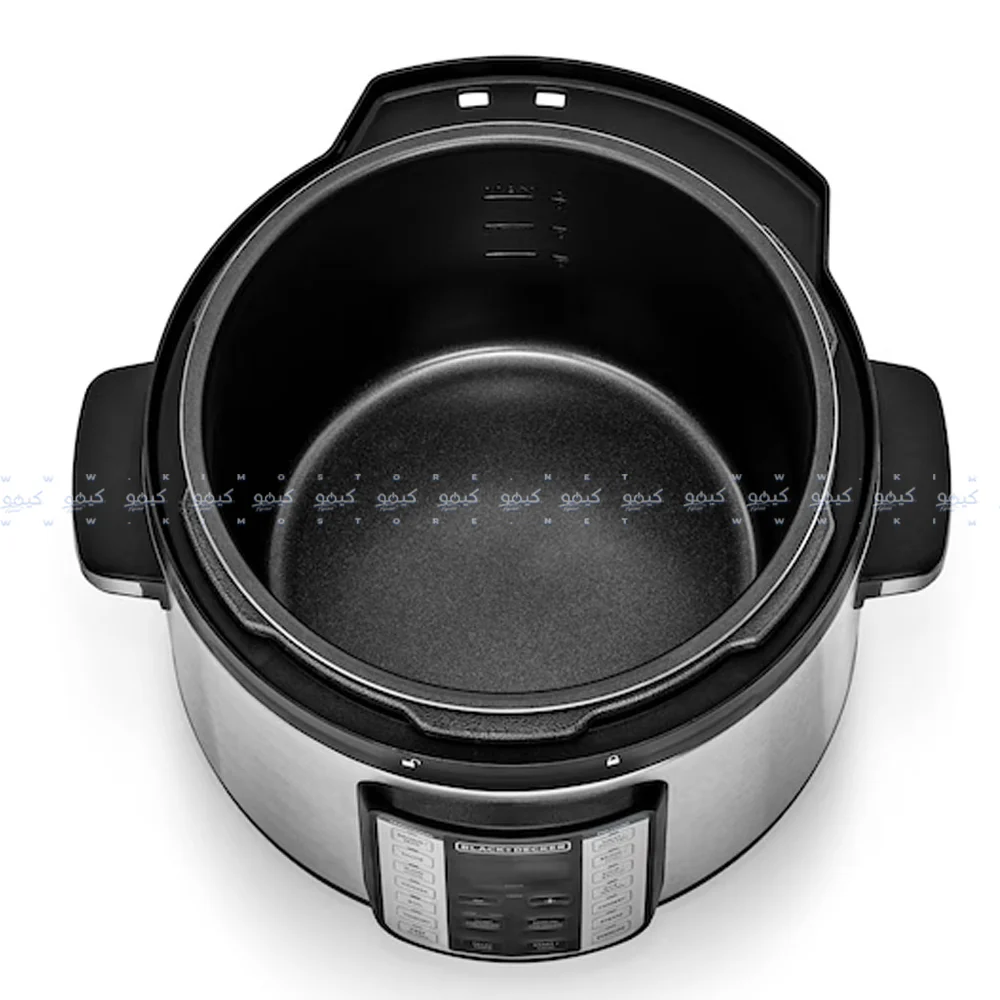 Black + Decker EZ Smart Steam Pot 9in1 Electric Pressure Cooker PCP1010-B5 10L 1350W - Image 4