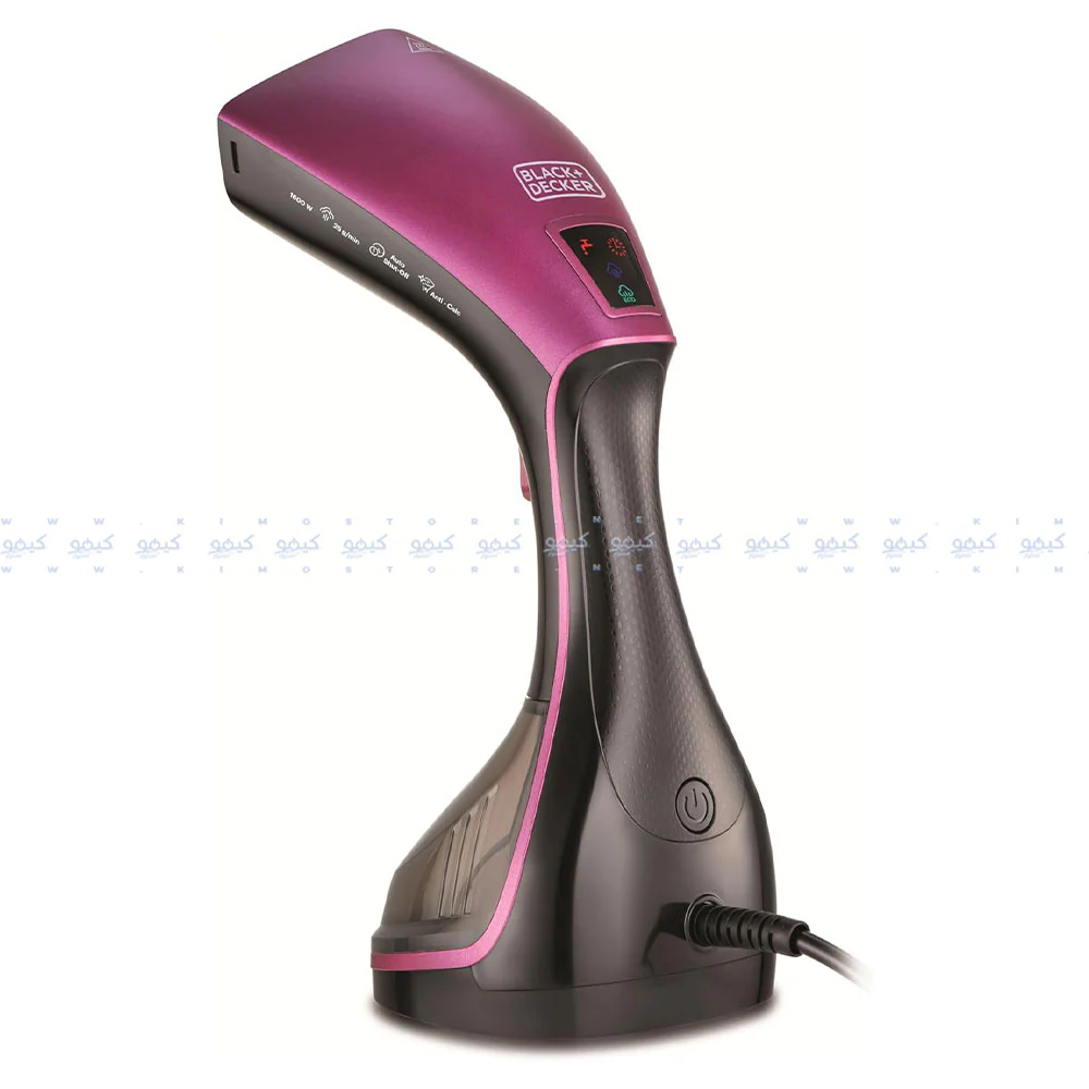 Black + Decker Handy Garment Steamer HSTD1600-B5 1600W - Image 2