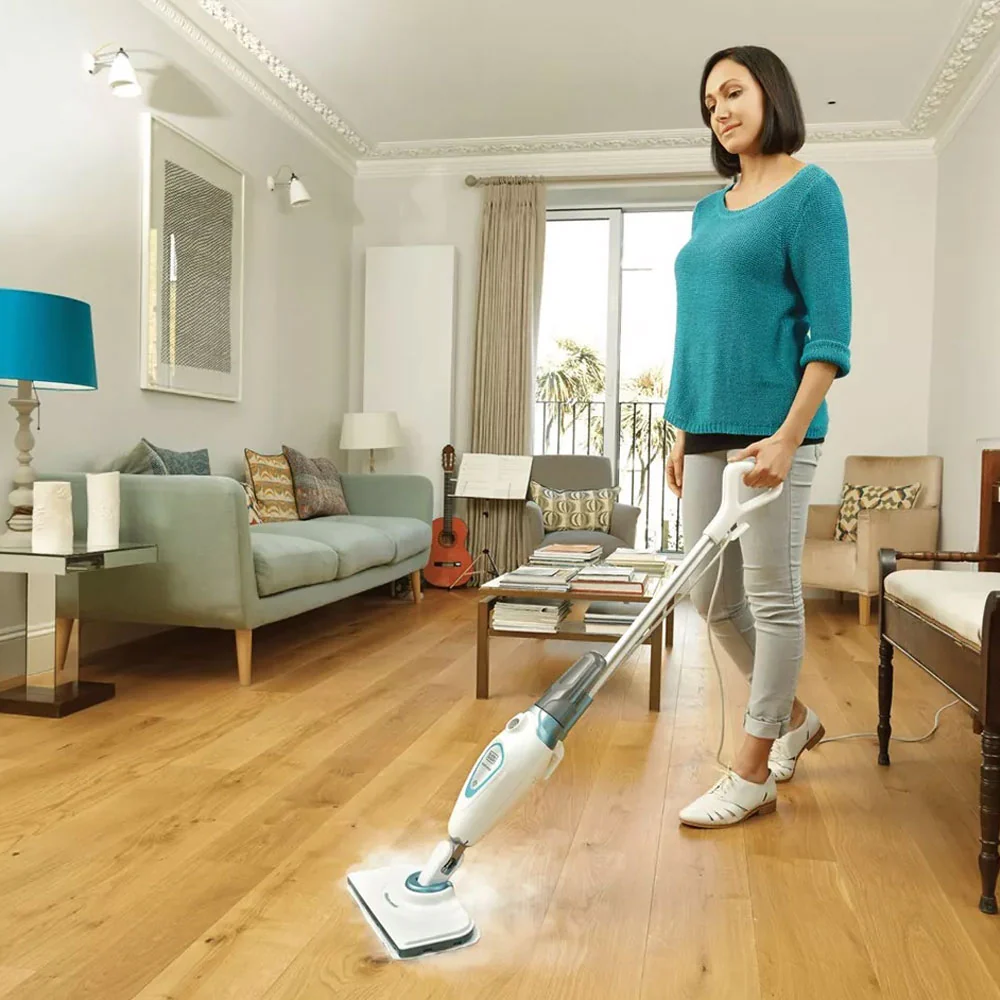 Black + Decker Steam Mop Cleaner FSM1605-B5 0.35L 1300W - Image 9