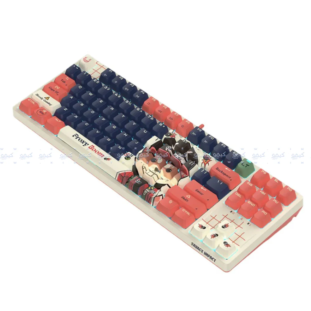 Bloody AT87 Alpha Optical Switch Wired RGB Gaming Keyboard English & Arabic - Image 3