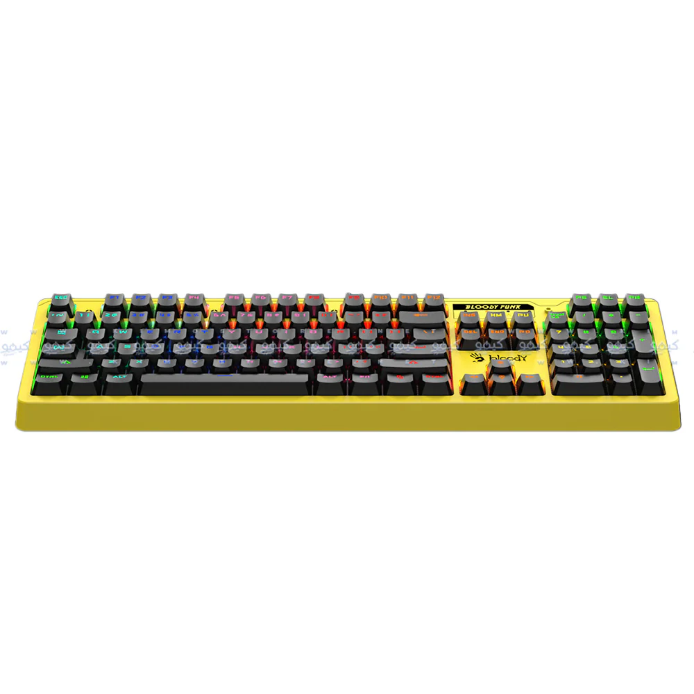 Bloody B810RC Blue Switch Wired RGB Gaming Keyboard English & Arabic - Image 4