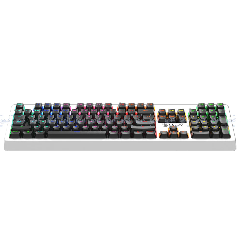 Bloody B810RC Blue Switch Wired RGB Gaming Keyboard English & Arabic - Image 9