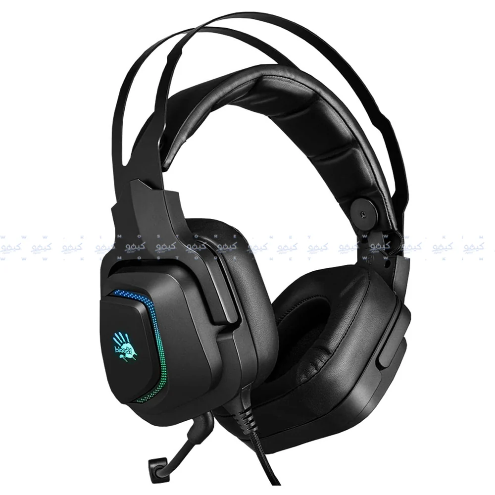 Bloody G570 RGB Gaming Headset 7.1 Surround Sound - Black - Image 4