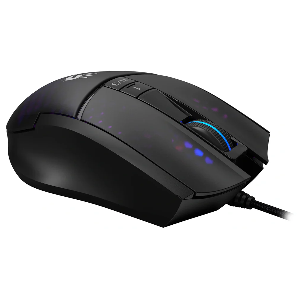 Bloody L65 Max Wired RGB Gaming Mouse 12000Dpi - Honeycomb - Image 4