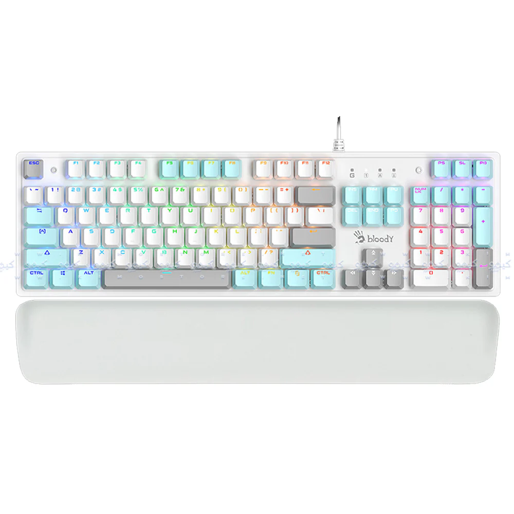 Bloody S525N BLMS Switch Wired RGB Gaming Keyboard English & Arabic - Image 3