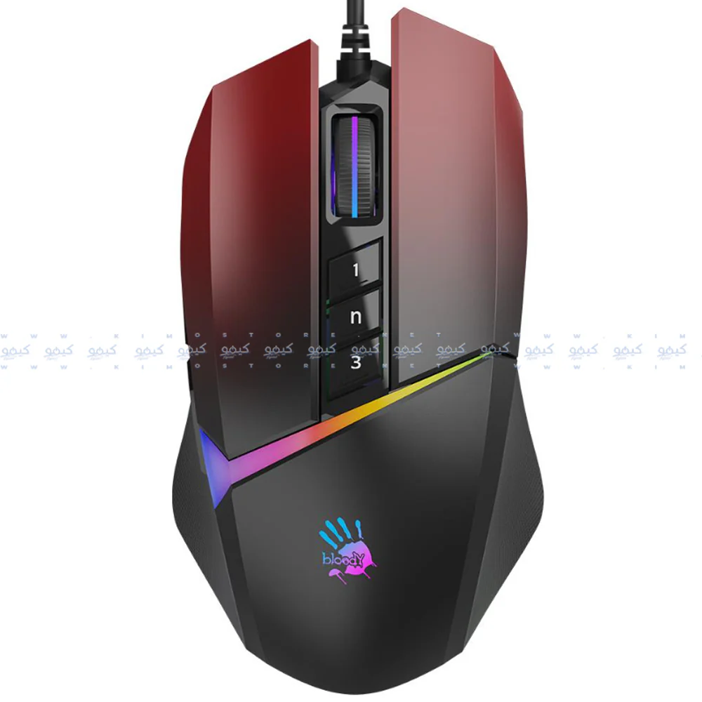 Bloody W60 Max Wired RGB Gaming Mouse 10000Dpi - Image 12