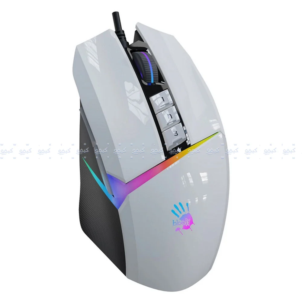 Bloody W60 Max Wired RGB Gaming Mouse 10000Dpi - Image 2