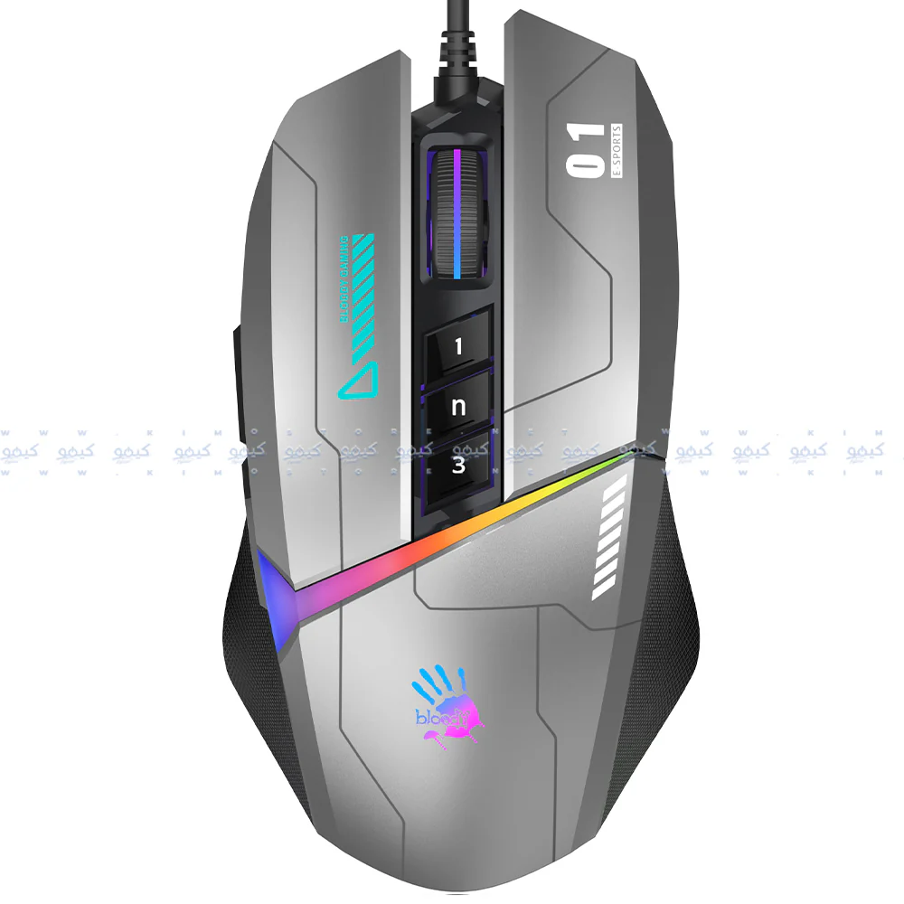 Bloody W60 Max Wired RGB Gaming Mouse 10000Dpi - Image 7