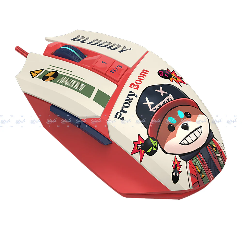 Bloody W63 Max Wired RGB Gaming Mouse 12000Dpi - Image 5