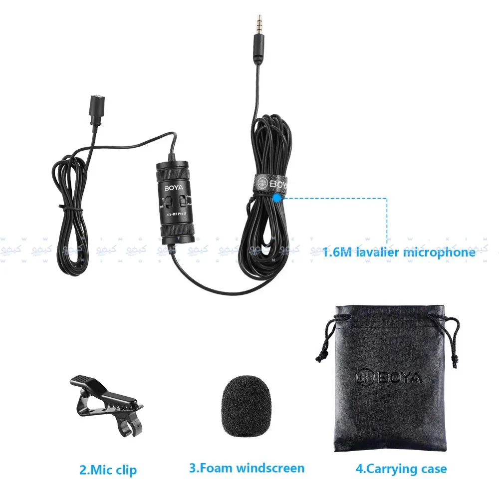 Boya BY-M1 Pro Lavalier Wired Microphone (Copy) - Image 2