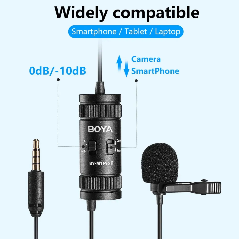 Boya BY-M1 Pro Lavalier Wired Microphone (Copy) - Image 4