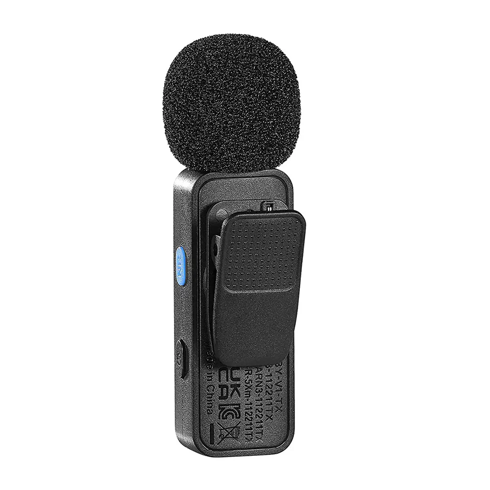 Boya BY-V20 Type-C 2.4GHz Dual Channel Wireless Microphone System - Black - Image 4
