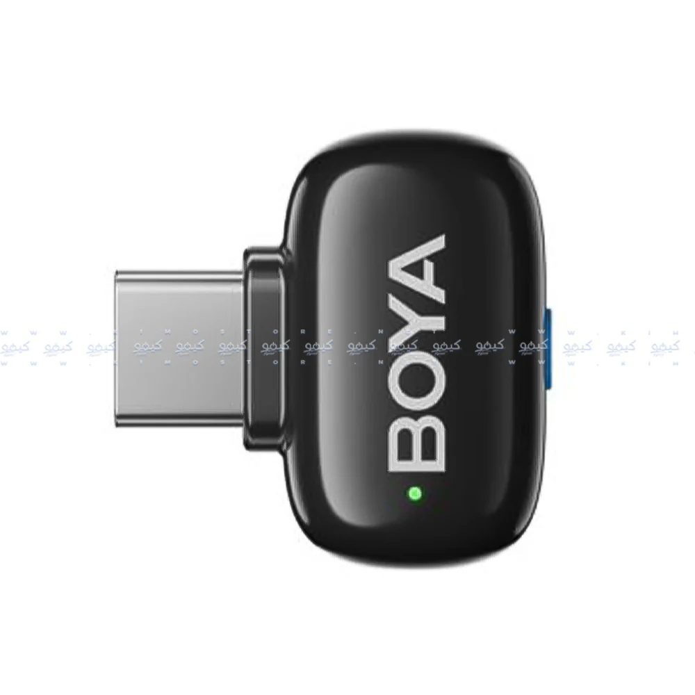 Boya Mini-01 2in1 2.4GHz Dual Channel Wireless Microphone System - Black - Image 5