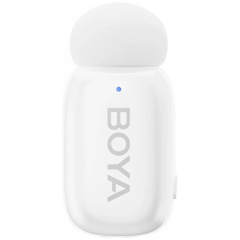 Boya Mini-13 2in1 2.4GHz Dual Channel Wireless Microphone System - White - Image 3