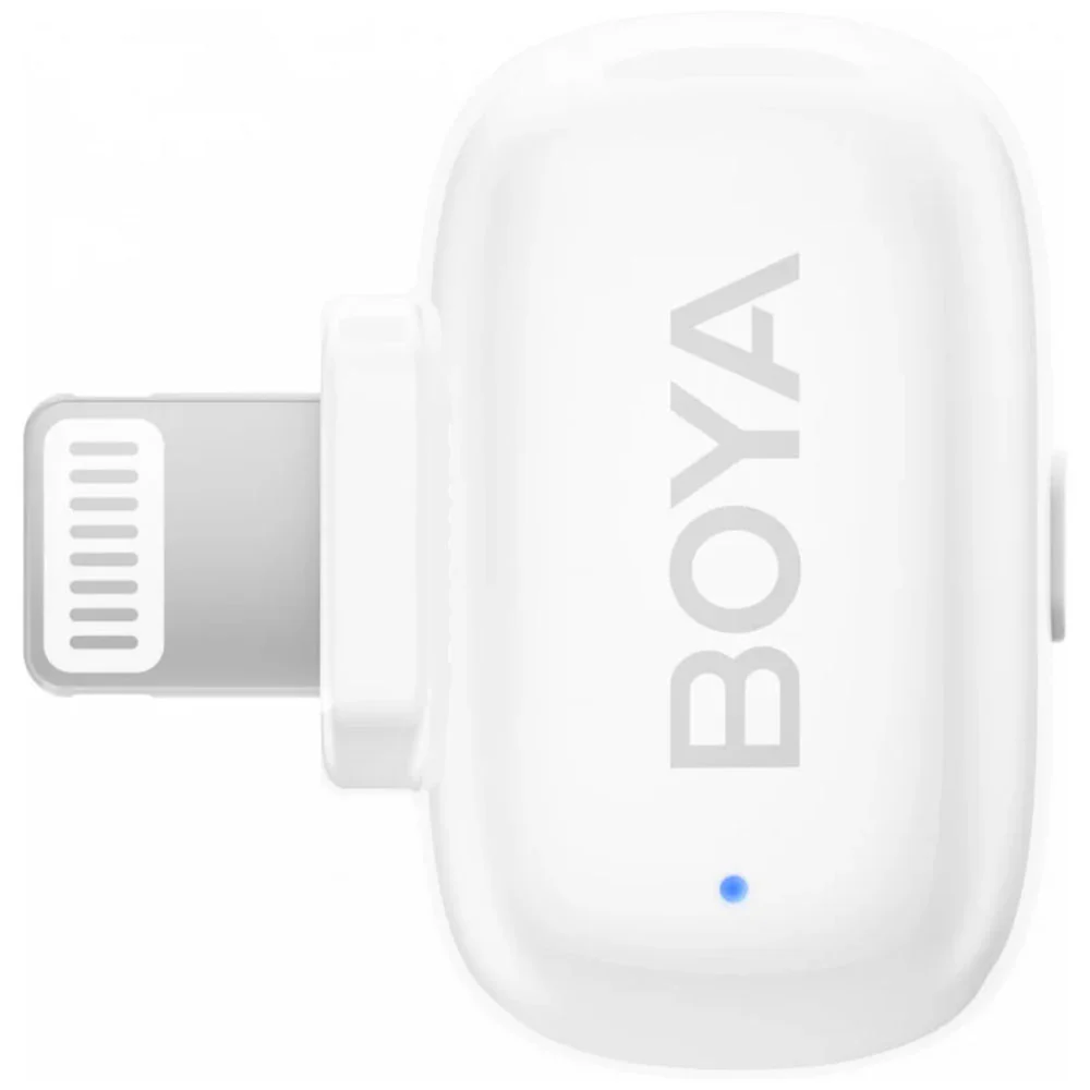 Boya Mini-13 2in1 2.4GHz Dual Channel Wireless Microphone System - White - Image 6