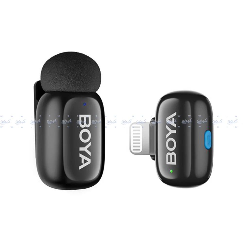 Boya Mini-16 Lightning 2.4GHz Wireless Microphone System - Black - Image 4