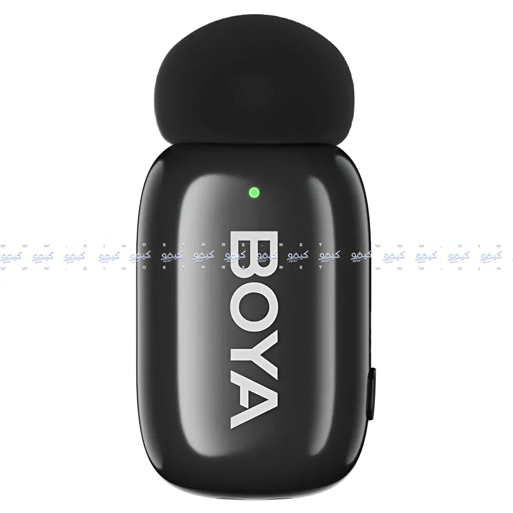 Boya Mini-18 3.5mm 2.4GHz Dual Channel Wireless Microphone System - Black - Image 2