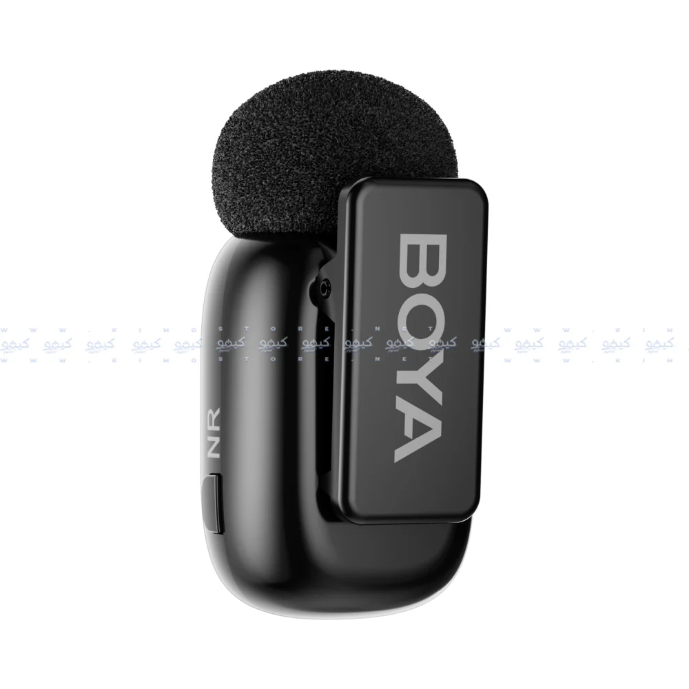 Boya Mini-18 3.5mm 2.4GHz Dual Channel Wireless Microphone System - Black - Image 3