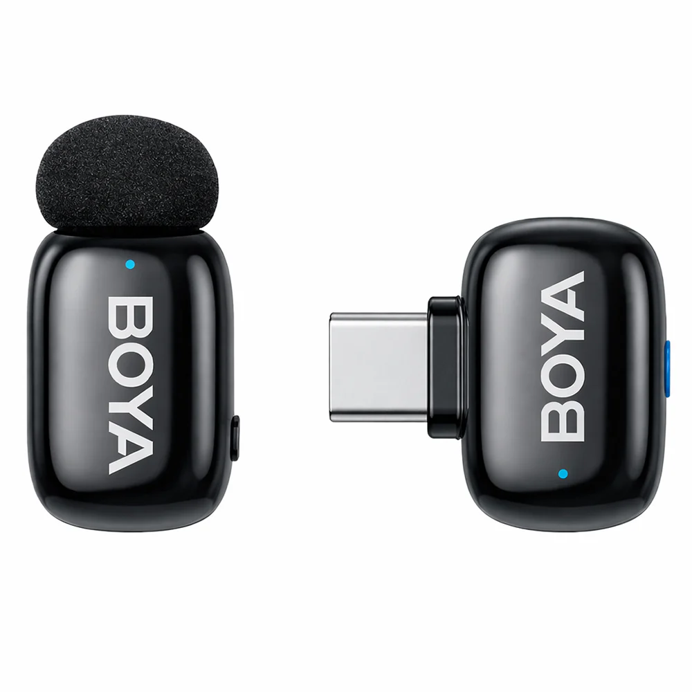 Boya Mini 2-06 Type-C 2.4GHz Wireless Microphone System - Black