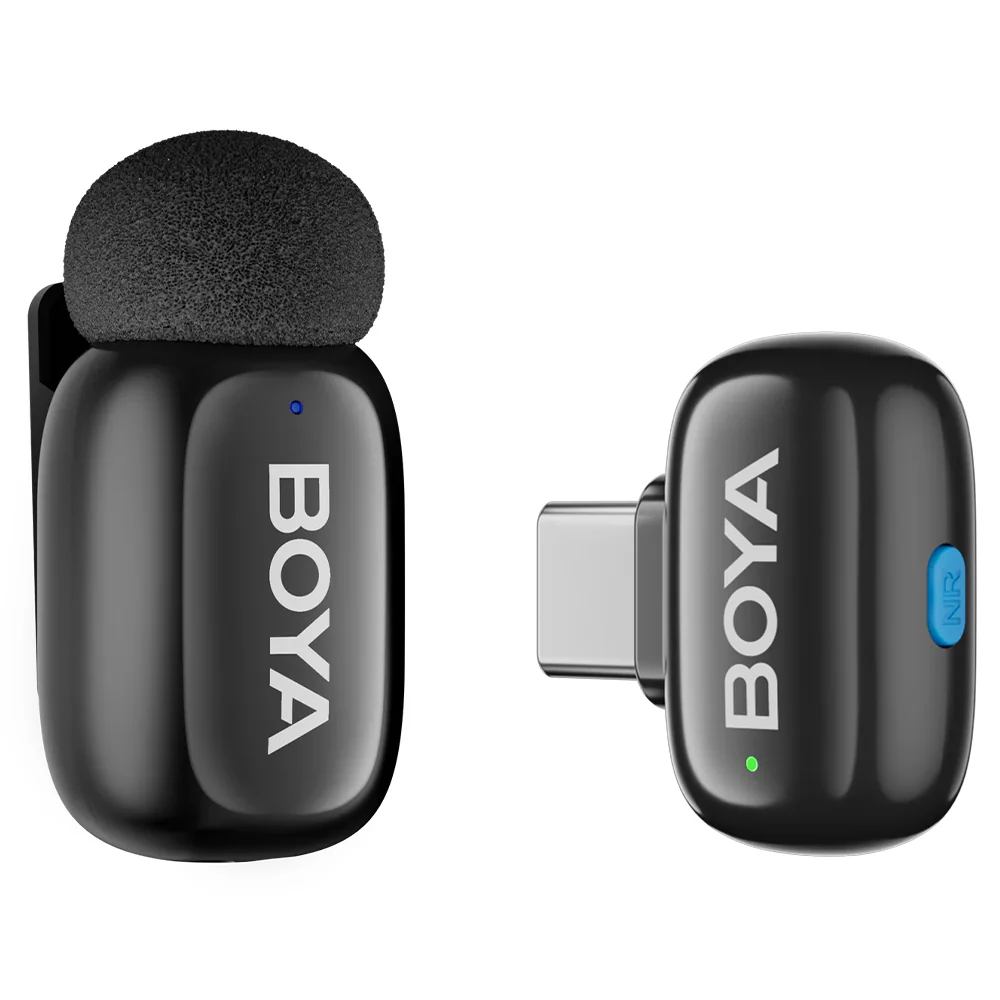 Boya Mini 2-06 Type-C 2.4GHz Wireless Microphone System - Black - Image 5