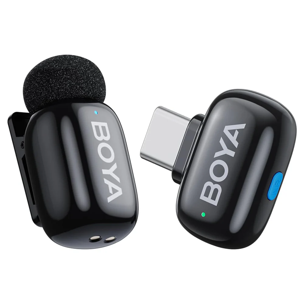 Boya Mini 2-06 Type-C 2.4GHz Wireless Microphone System - Black - Image 6