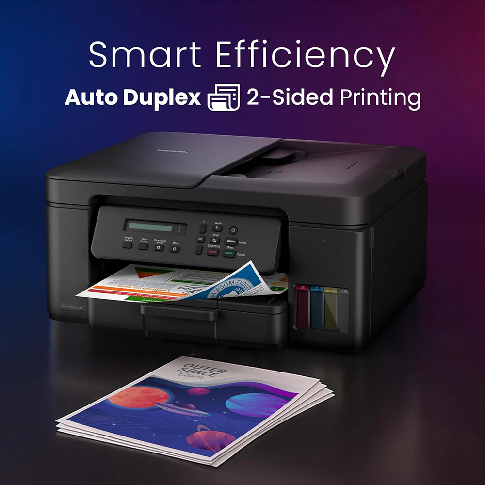 Brother Inkjet DCP-T730DW All in One Wireless Printer Color (Print - Copy - Scan) - Image 7