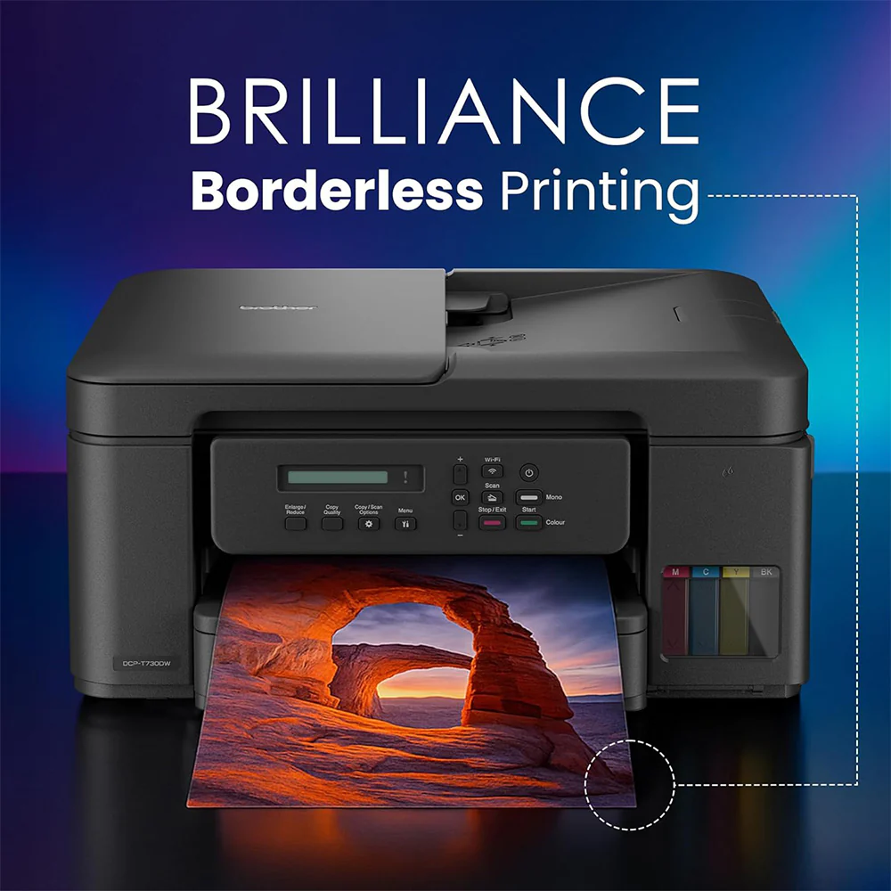 Brother Inkjet DCP-T730DW All in One Wireless Printer Color (Print - Copy - Scan) - Image 8