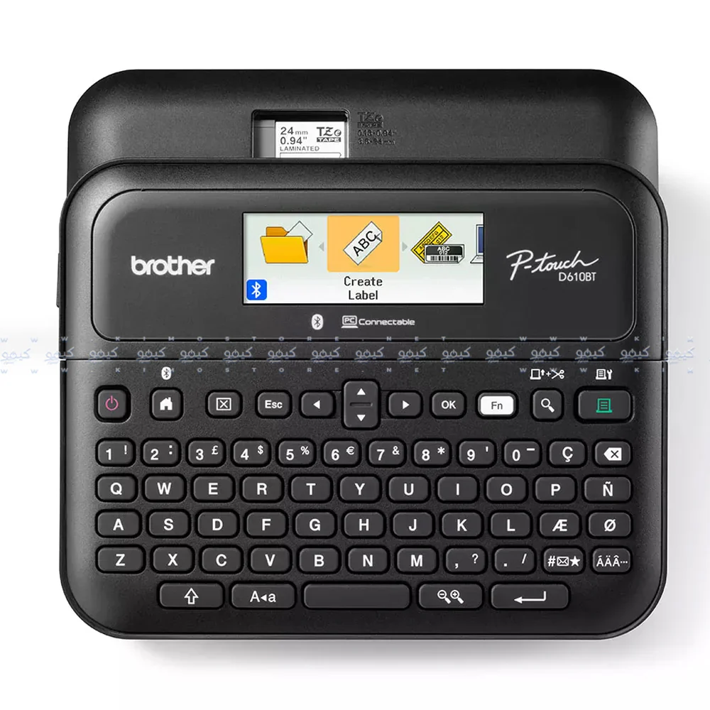 Brother PT-D610BT Label Printer - Black